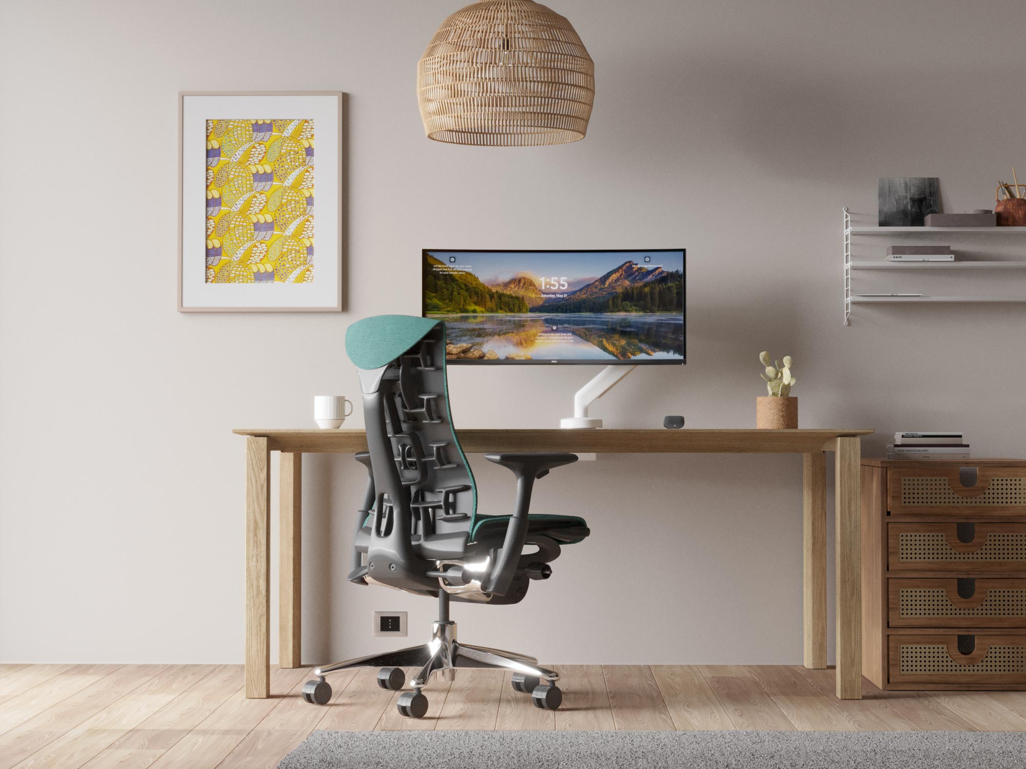 Work-from-home---Single-Monitor-Arm_Post